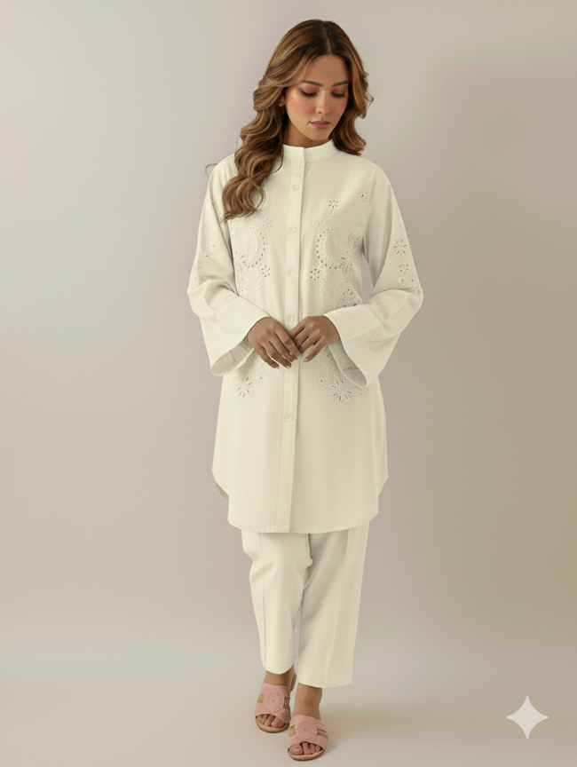 Embroidered Co-Ord