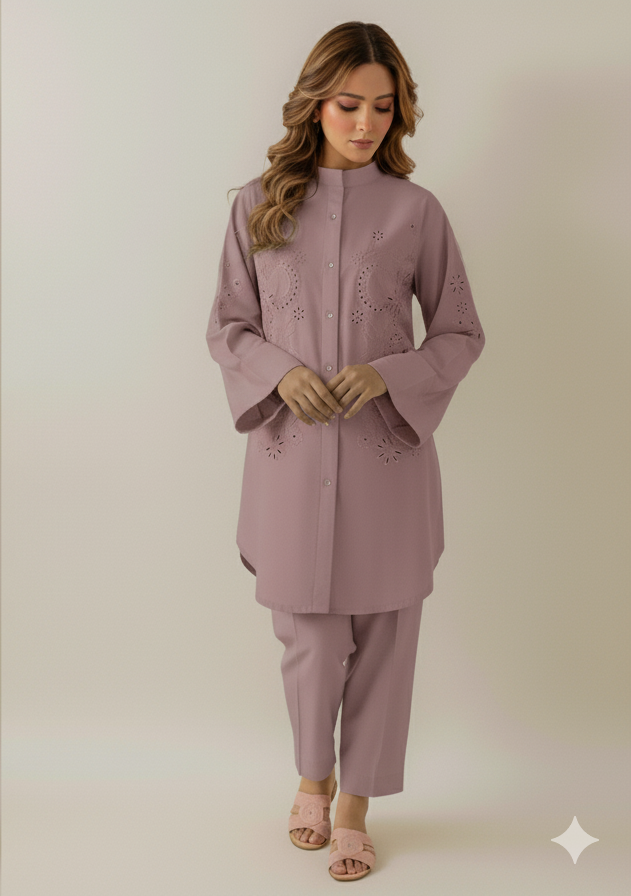 Embroidered Co-Ord