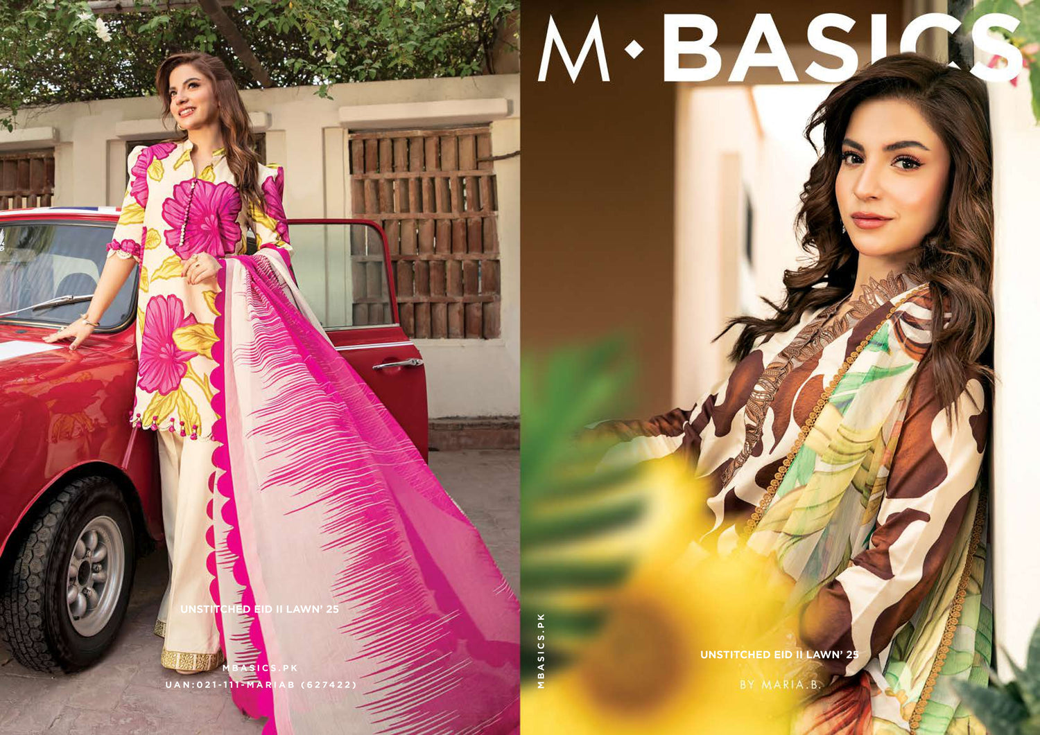 MARIA-B MBASICS LAWN EID COLLECTION VOLUME-2