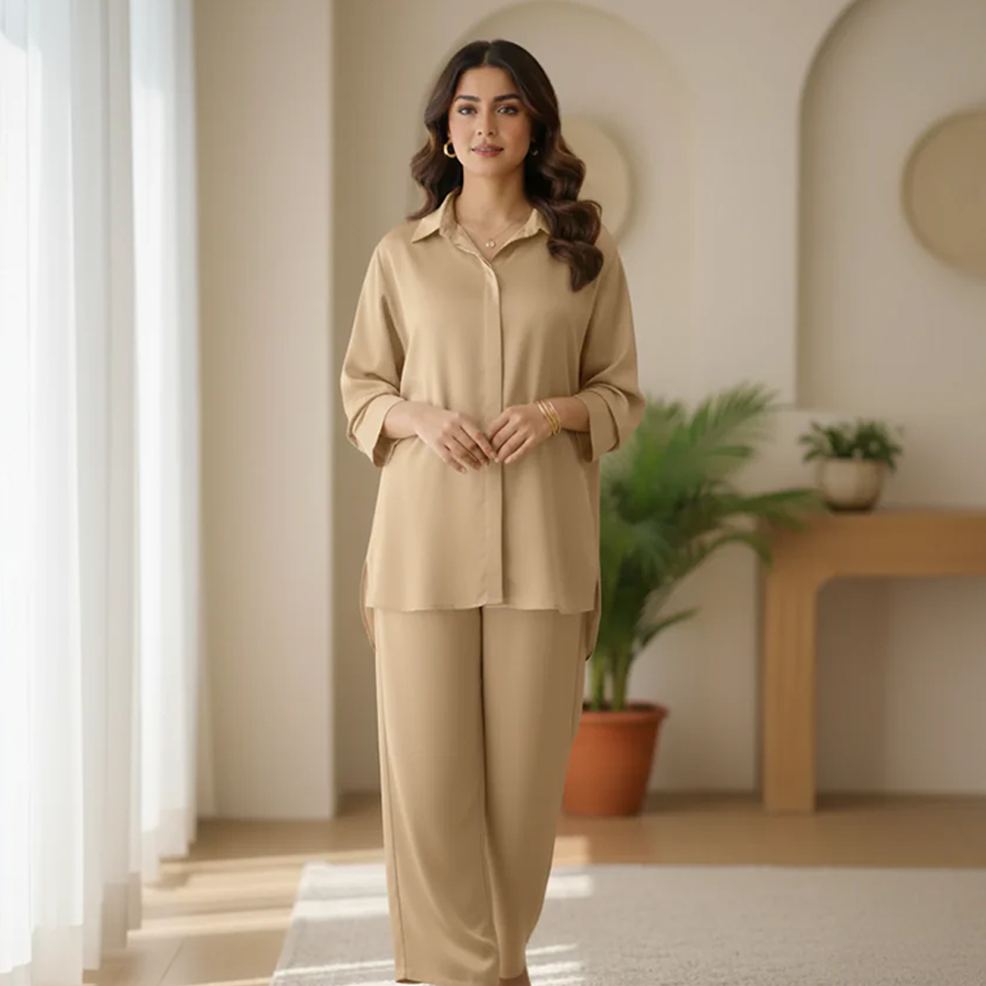 Winter Silk Co-Ord Sets