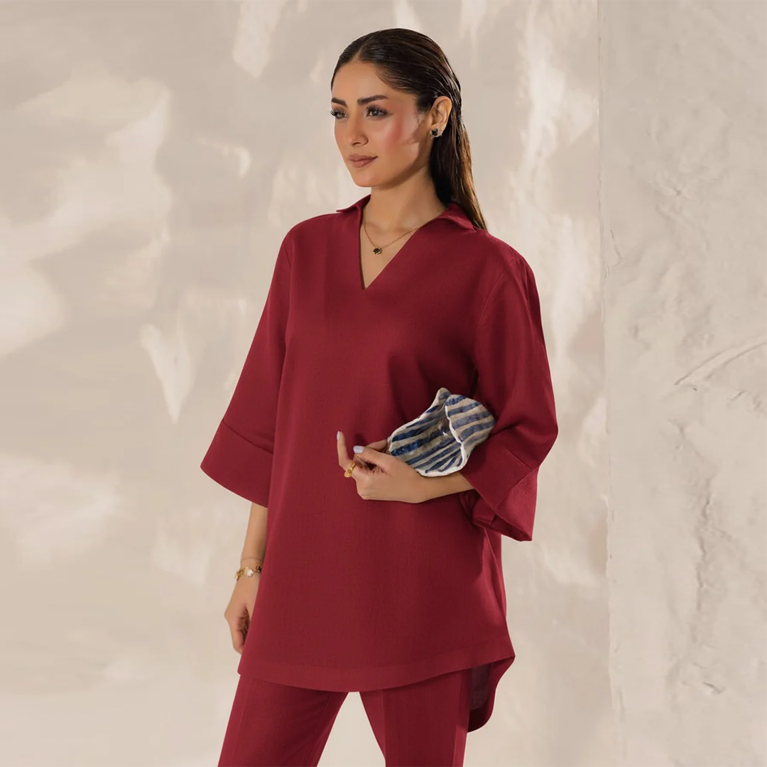 Crimson Muse Co-ord Set