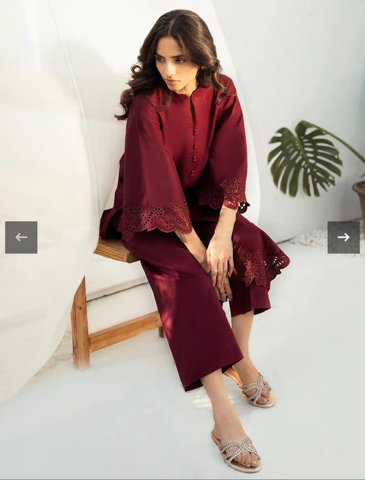 Red Cutwork