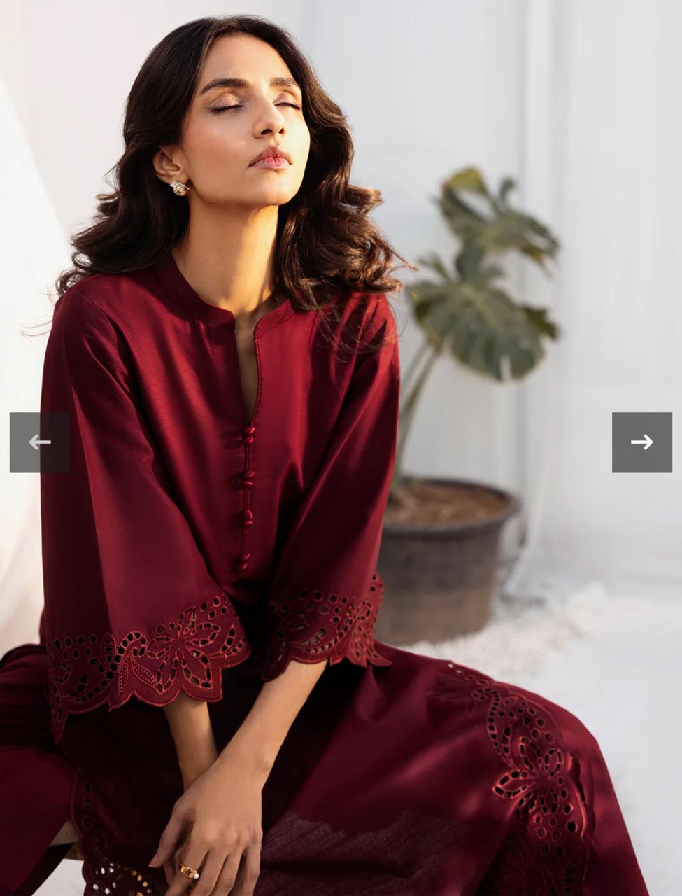Red Cutwork