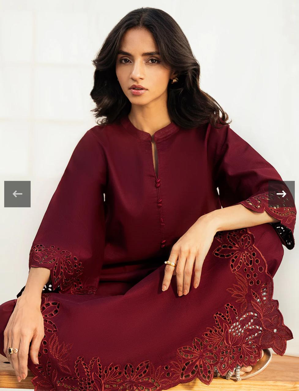 Red Cutwork