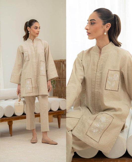 Textural Karandi Tunic Set