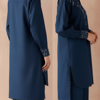 Midnight Karandi Tunic