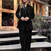 Midnight Velvet Tunic