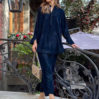 Midnight Velvet Tunic