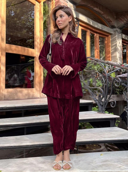 Midnight Velvet Tunic