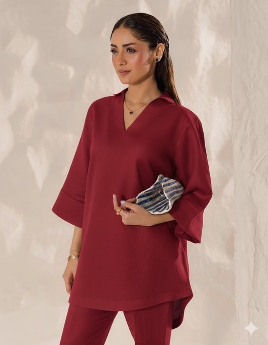 Crimson Muse Co-ord Set