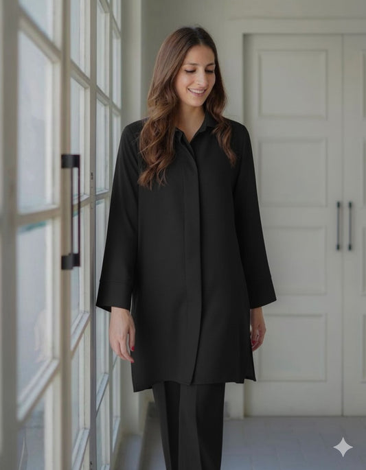 Noir Flow Co-ord Set