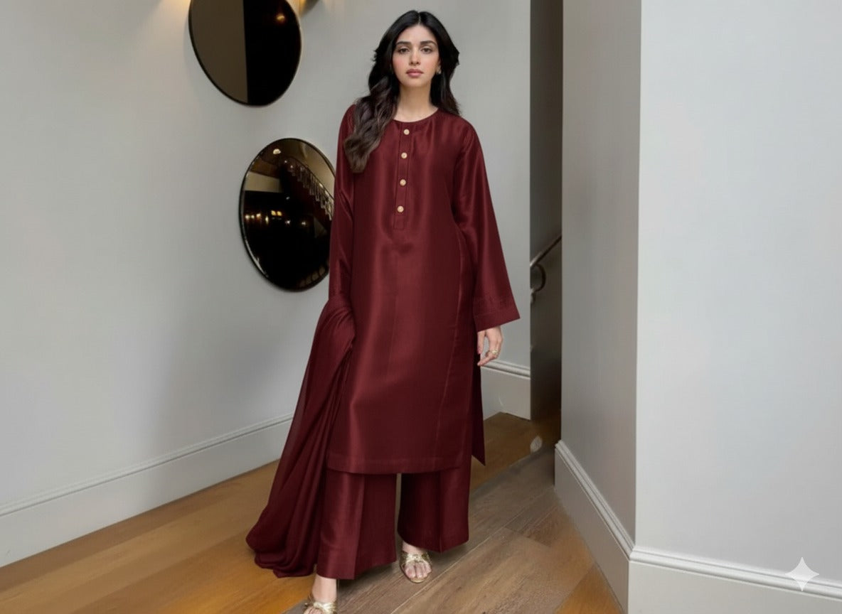 3 Piece Silk Collection